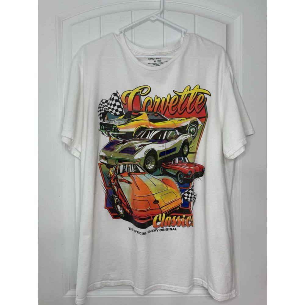 Vintage Chemistry Corvette Short Sleeve Shirt Men’s XL 90s VTG Y2K